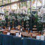 จัดบุฟเฟต์พร้อมค็อกเทล บรรยากาศ บ้านร่วมสมัยแสนสวยที่ บ้านใน จัดอาหารสองแบบในงานเดียวกันแบบนี้ก็เก๋เหมือนกันนะคะ ^^ สนใจจัดงานแต่งงานบริการครบวงจรติดต่อเรา วางแผนปรึกษา จัดงานภายในงบได้เลยค่า
