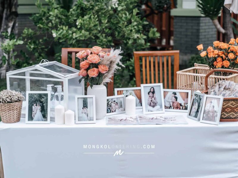 จัดเลี้ยงบุฟเฟต์ งานแต่งงานในบ้าน ครบวงจร ตั้งแต่เช้าจรดเย็น @ จัดงานแต่งที่บ้าน