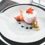 Sit down dinner เลี้ยงรับรองลูกค้า ในตีมสีน้ำเงิน @ Ananda